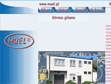 Tablet Screenshot of muel.pl